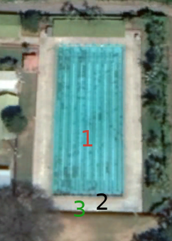 piscina areas